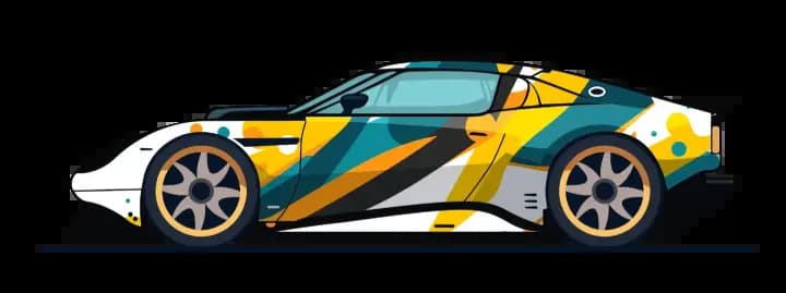 Wrap Authority Car Design